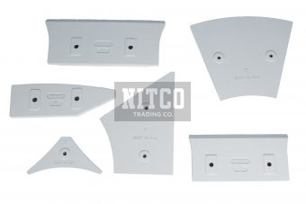 Concrete Plant Mixer Wear Plates Spare Parts